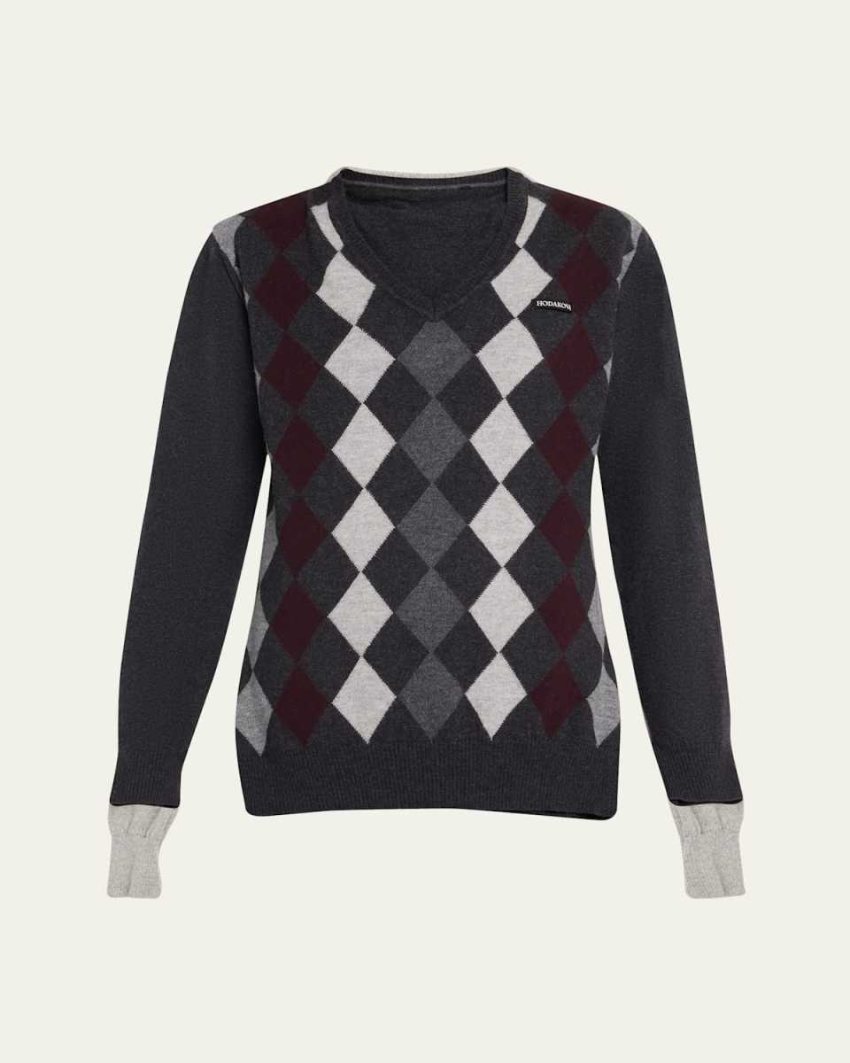 Knitted Double Sweater